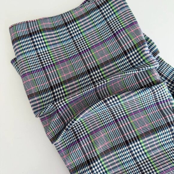 NEW Women's JAGGER Houndstooth Check Knee High Boots in Multi Size 38 - Picture 6 of 8